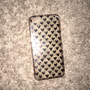 Clear Heart IPhone SE/5/5s Case